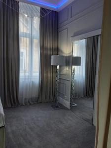Η κουζίνα ή μικρή κουζίνα στο Apartamenty "PRZY KATEDRZE" GORZÓW - jacuzzi