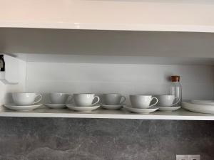 Príslušenstvo na prípravu kávy alebo čaju v ubytovaní Apartament Silver - Stara Polana Spa