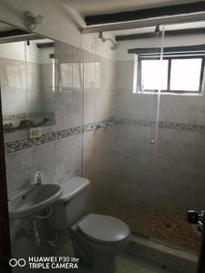 Vonios kambarys apgyvendinimo įstaigoje Casa Donde Gomez