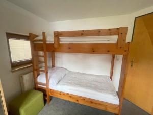 Postel nebo postele na pokoji v ubytování Haus Michael