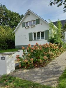 Zahrada ubytování Villa Plagniau