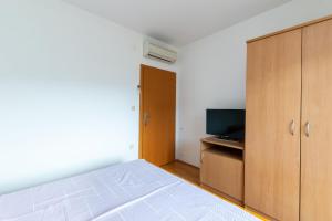 Televízia a/alebo spoločenská miestnosť v ubytovaní Apartments Josip S