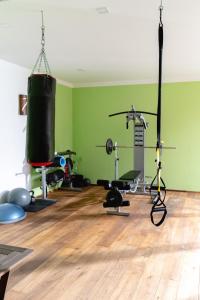 Fitness centrum a/nebo fitness zařízení v ubytování Villa Remata