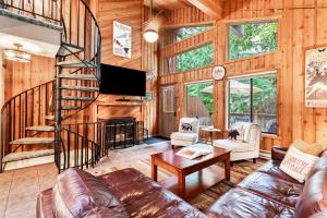 Posezení v ubytování Pine Haven