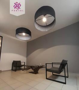 Posezení v ubytování Hotel Portal & Suites