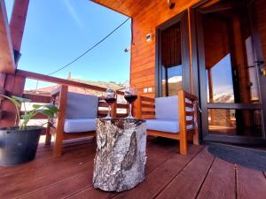 Balkoni atau teres di Guesthouse and Cottage Nicolo