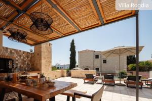 Posezení v ubytování Atsipopoulo Villas