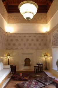 Posezení v ubytování Riad El Morocco Hotel