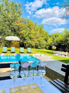 Πισίνα στο ή κοντά στο Wellness apartman