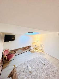 TV a/nebo společenská místnost v ubytování Residenza Bra Verona