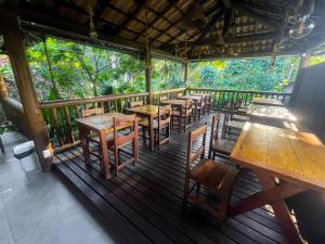 Restaurace v ubytování Pousada Albatroz
