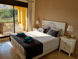 Posteľ alebo postele v izbe v ubytovaní Apartment Duquesa Village + 36 fotografií