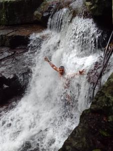 Paesaggio naturale nelle vicinanze del campeggio