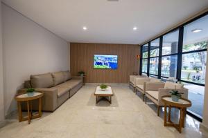Safa Hotel Foz的休息区