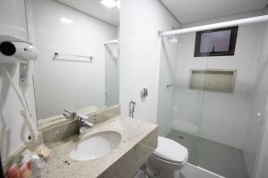 Safa Hotel Foz的一间浴室