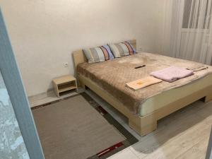 Cama o camas de una habitación en Balti Dacia 198