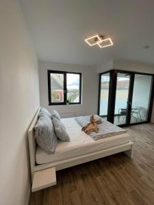 A bed or beds in a room at Mikuloff