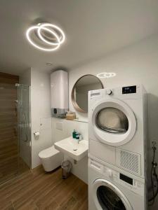 A bathroom at Mikuloff