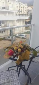 Balkón nebo terasa v ubytování Đurđevak lux