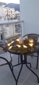 Balkón nebo terasa v ubytování Đurđevak lux