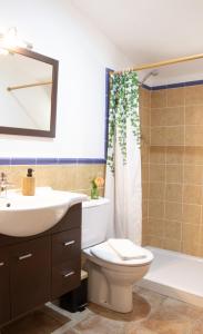 Kylpyhuone majoituspaikassa Mas Cal Gira