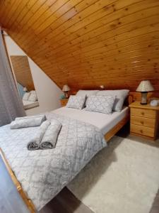 Postel nebo postele na pokoji v ubytování Apartman "SaraP" Metković