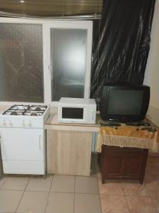 Kuchyň nebo kuchyňský kout v ubytování Apart-otel'"Tsarskoe-selo" + 22 fotografií