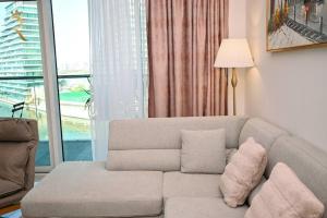 Posezení v ubytování Mariana Luxurious 2BR Apartment
