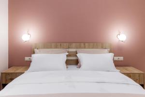 Кровать или кровати в номере Apartment in Old City Center