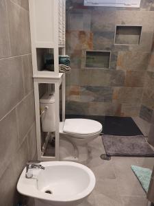Een badkamer bij Casa mary