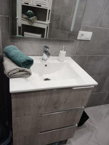 Een badkamer bij Casa mary