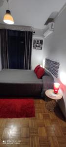 Cama o camas de una habitación en Apartamento Fazunchar