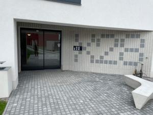 The facade or entrance of Mikuloff