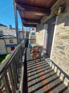 Balkón nebo terasa v ubytování Gran Paradiso