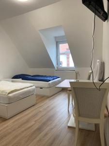Postel nebo postele na pokoji v ubytování Annie´s Appartements
