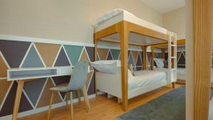 Postel nebo postele na pokoji v ubytování Pedra de Sal - Hostel & Suites