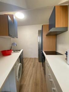 Kuchyň nebo kuchyňský kout v ubytování Annie´s Appartements