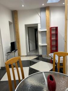 Μια τηλεόραση ή/και κέντρο ψυχαγωγίας στο loc en montagne