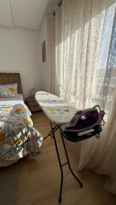 Postel nebo postele na pokoji v ubytování Luxury Family Appart 7 Pers - CheckPoint - Oujda Center