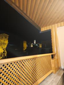Balkon oz. terasa v nastanitvi Sanli