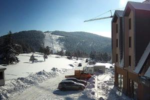 Pogled na planinu ili pogled na planinu iz apartmana