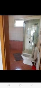 Koupelna v ubytování Villa Krvavac