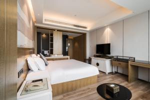 TV o dispositivi per l'intrattenimento presso Paco Hotel Shuiyin Road Guangzhou-Free bus Canton Fair
