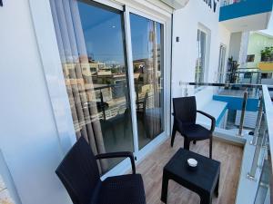 Balkón nebo terasa v ubytování Apartamento Próximo Playa Caleta