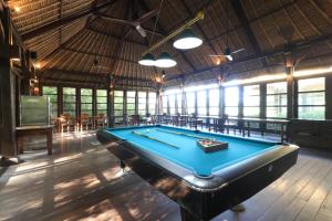 Biliár nebo kulečník v ubytování Naya Gawana Resort & Spa