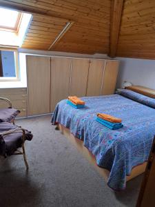 Posteľ alebo postele v izbe v ubytovaní Casa bianca