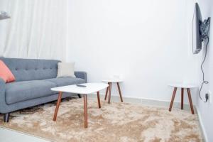 Posezení v ubytování Home Croft