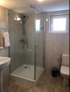 Et badeværelse på Vila Miro Monte