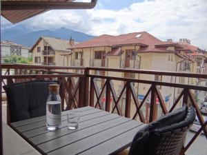 En balkong eller terrasse på Bansko Ski Apartment