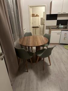 Köök või kööginurk majutusasutuses Wohnung in Sankt Englmar Nr 415